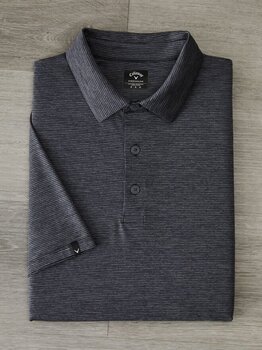 Poloshirt Callaway Premium Fine Line Mens Ebony Heather M Poloshirt - 3