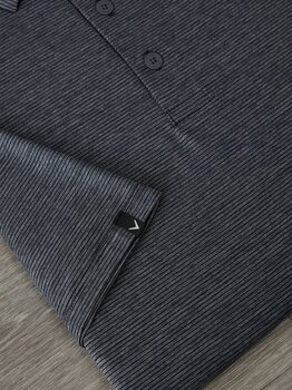Poloshirt Callaway Premium Fine Line Mens Ebony Heather M Poloshirt - 5