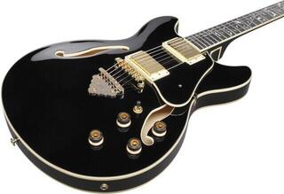 Poolakustiline kitarr Ibanez AS93SP-BK Black Poolakustiline kitarr - 5