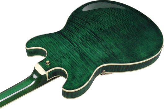 Halbresonanz-Gitarre Ibanez AS93FM-TMG Transparent Moss Green Halbresonanz-Gitarre - 6