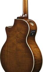 guitarra eletroacústica Ibanez AE3007FMH-TBH Tobacco Edge Burst guitarra eletroacústica - 6