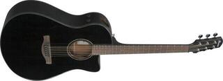guitarra eletroacústica Ibanez AAM340CE-RUB Rustic Black guitarra eletroacústica - 2