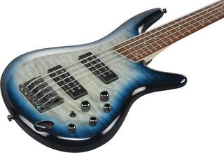Elektromos basszusgitár Ibanez SR405EQM-SCB Stained Cosmic Blue Starburst Elektromos basszusgitár - 5