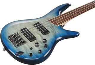 Bas electric Ibanez SR400EQM-SCB Stained Cosmic Blue Starburst Bas electric - 5