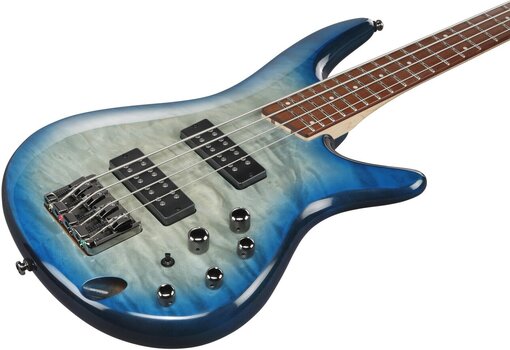 Basse électrique Ibanez SR400EQM-SCB Stained Cosmic Blue Starburst Basse électrique - 6