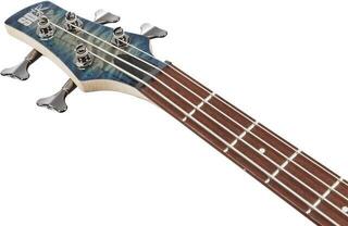 Bas electric Ibanez SR400EQM-SCB Stained Cosmic Blue Starburst Bas electric - 7