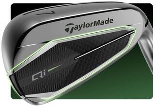 Taco de golfe - Ferros TaylorMade Qi Gunmetal Edition Destro 5-PW Regular Grafite Taco de golfe - Ferros - 5