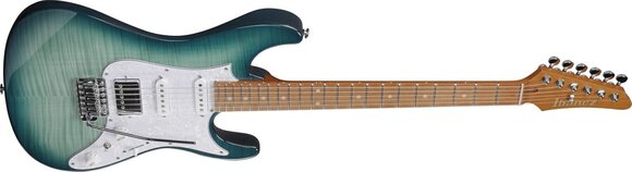 E-Gitarre Ibanez AZ22S1F-TXB Transparent Turquoise Burst E-Gitarre - 3