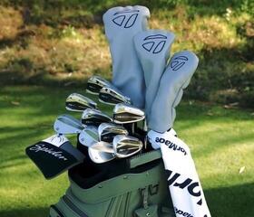 Sac de golf pentru cărucior TaylorMade Signature Light Blue Sac de golf pentru cărucior - 5