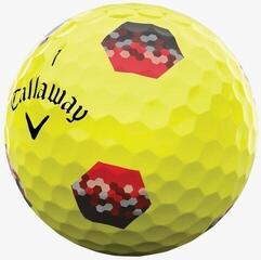 Golfball Callaway  Chrome Tour Yellow TruTrack Golfball - 1