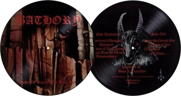 Vinyl Record Bathory - Under The Sign Of The Black Mark (Picture Disc) (12" Vinyl) - 2
