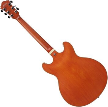 Semi-Acoustic Guitar Ibanez AS73-TTF Transparent Tangerine Flat Semi-Acoustic Guitar - 2