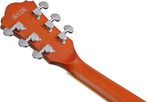 Semi-Acoustic Guitar Ibanez AS73-TTF Transparent Tangerine Flat Semi-Acoustic Guitar - 9