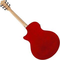 electro-acoustic guitar Ibanez AE170-NTR Natural Top/Transparent Red Back and Sides electro-acoustic guitar - 1