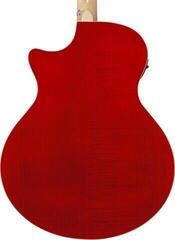 electro-acoustic guitar Ibanez AE170-NTR Natural Top/Transparent Red Back and Sides electro-acoustic guitar - 4
