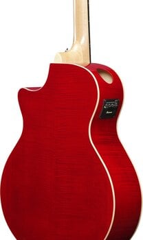 Електро-акустична китара Джъмбо Ibanez AE170-NTR Natural Top/Transparent Red Back and Sides Електро-акустична китара Джъмбо - 7