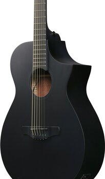 elektroakustisk gitarr Ibanez AEWC621-BOT Black Out elektroakustisk gitarr - 6
