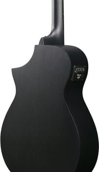 elektroakustisk gitarr Ibanez AEWC621-BOT Black Out elektroakustisk gitarr - 7