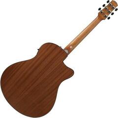 guitarra eletroacústica Ibanez AAM50LCE-OLB Open Pore Light Brown Sunburst guitarra eletroacústica - 1