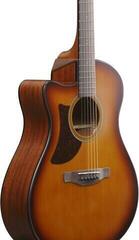 guitarra eletroacústica Ibanez AAM50LCE-OLB Open Pore Light Brown Sunburst guitarra eletroacústica - 5
