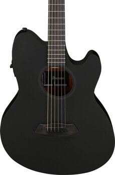 Guitarra eletroacústica especial Ibanez TCY621-BOT Black Out Guitarra eletroacústica especial - 4