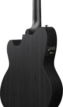 Guitarra eletroacústica especial Ibanez TCY621-BOT Black Out Guitarra eletroacústica especial - 7