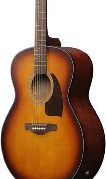 Jumbo Elektro-Akustikgitarren Ibanez PJ50E-OAH Vintage Amber Sunburst Jumbo Elektro-Akustikgitarren - 6