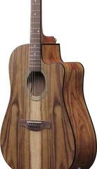 guitarra eletroacústica Ibanez V40WSCE-OPB Open Pore Brown guitarra eletroacústica - 5