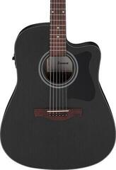 guitarra eletroacústica Ibanez V44CE-WK Weathered Black Open Pore guitarra eletroacústica - 3