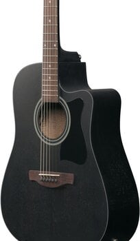 Elektroakustinen kitara Ibanez V44CE-WK Weathered Black Open Pore Elektroakustinen kitara - 6