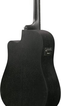 Elektroakustinen kitara Ibanez V44CE-WK Weathered Black Open Pore Elektroakustinen kitara - 7