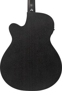 Jumbo z elektroniką Ibanez VC44CE-WK Weathered Black Open Pore Jumbo z elektroniką - 5