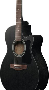 Jumbo z elektroniką Ibanez VC44CE-WK Weathered Black Open Pore Jumbo z elektroniką - 6