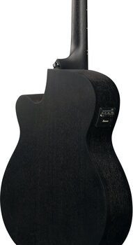 Jumbo z elektroniką Ibanez VC44CE-WK Weathered Black Open Pore Jumbo z elektroniką - 7