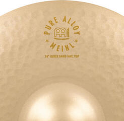 Hihat Becken Meinl Pure Alloy Quick Sand Benny Greb 14" Hihat Becken - 7
