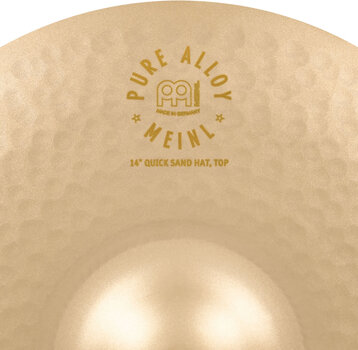 Hi-Hat Meinl Pure Alloy Quick Sand Benny Greb 14" Hi-Hat - 8