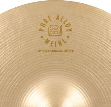 Hi-Hat Meinl Pure Alloy Quick Sand Benny Greb 14" Hi-Hat - 9