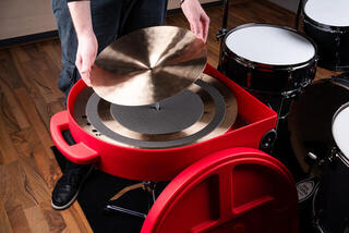Cymbal Case Meinl 22" Pro Trolley Red Cymbal Case - 4