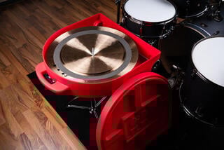 Cymbal Case Meinl 22" Pro Trolley Red Cymbal Case - 5