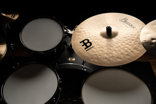 Ridebekken Meinl Byzance Traditional Extra Hammered 22" Ridebekken - 9