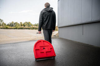 Cymbal Case Meinl 22" Pro Trolley Red Cymbal Case - 6