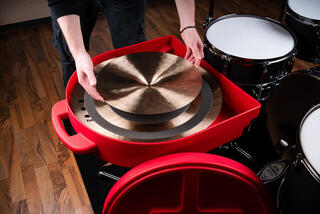 Symbaalilaukku Meinl 22" Pro Red Symbaalilaukku - 5