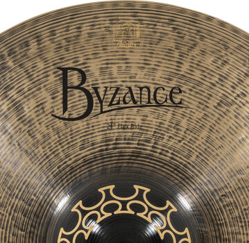 Ride Cymbal Meinl Byzance Brilliant Flex Thomas Lang 21" Ride Cymbal - 5