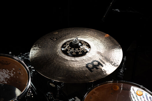 Ride Cymbal Meinl Byzance Brilliant Flex Thomas Lang 21" Ride Cymbal - 7