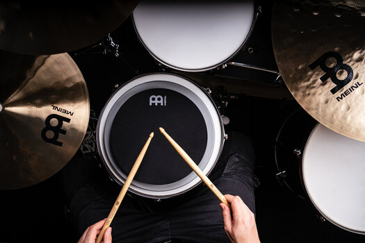 Træningspude Meinl MDSP12GY Træningsunderlag Gray 12" - 6