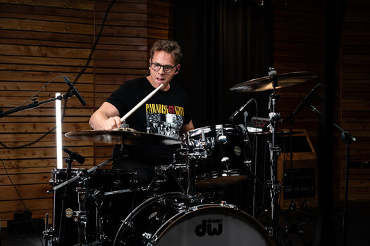 Ride Cymbal Meinl Byzance Brilliant Flex Thomas Lang 21" Ride Cymbal - 12