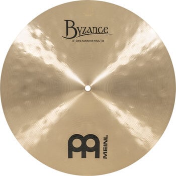 Hi-Hat bekken Meinl Byzance Traditional Extra Hammered 15" Hi-Hat bekken - 2