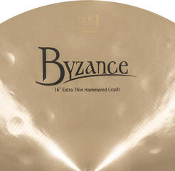 Cinel Crash Meinl Byzance Traditional ExtraThin Hammered 16" Cinel Crash - 4