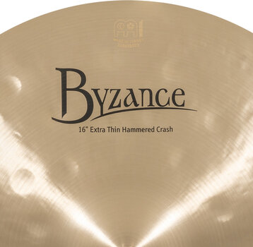 Crashbekken Meinl Byzance Traditional ExtraThin Hammered 16" Crashbekken - 5