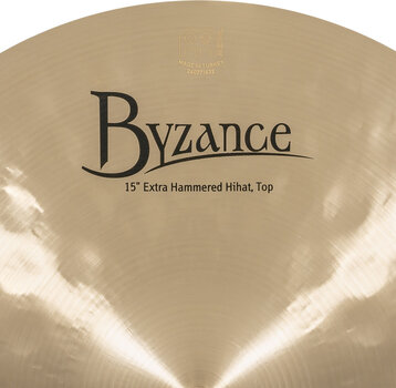 Hi-Hat bekken Meinl Byzance Traditional Extra Hammered 15" Hi-Hat bekken - 8